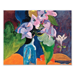 Paul Gauguin - Still Life With Flowers And Idol (C Photo Print