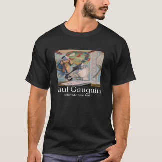 Paul Gauguin Still Life with Horses Head Art Graph T-Shirt