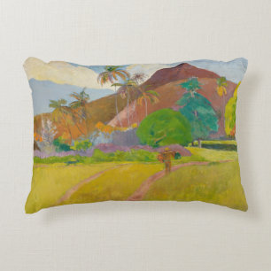 Paul Gauguin - Tahitian Landscape Decorative Cushion