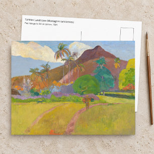 Paul Gauguin - Tahitian Landscape Postcard