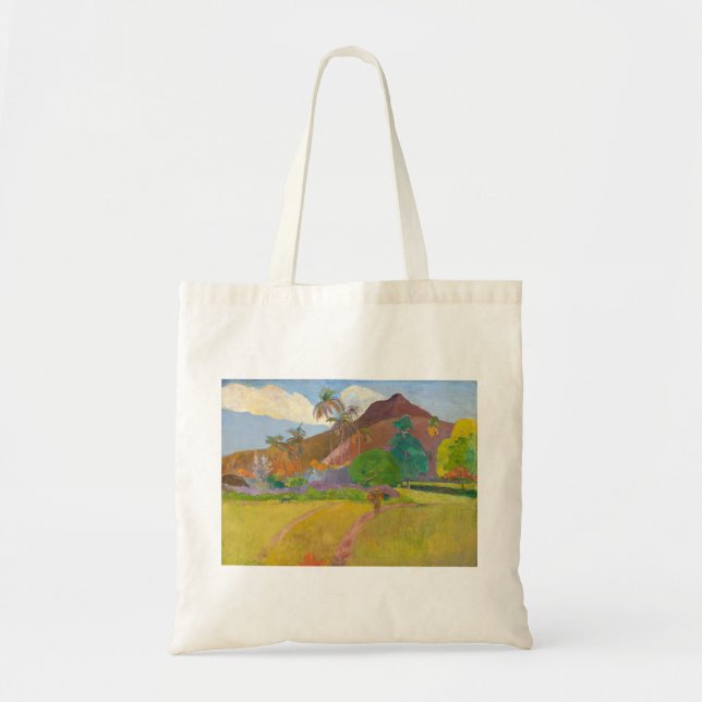 Paul Gauguin - Tahitian Landscape Tote Bag (Front)