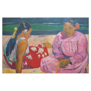 Paul Gauguin - Tahitian Women on the Beach Fabric