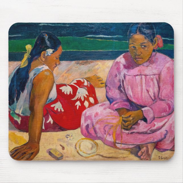 Paul Gauguin - Tahitian Women on the Beach Mouse Pad (Front)