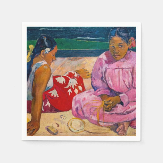 Paul Gauguin - Tahitian Women on the Beach Napkin (Front)