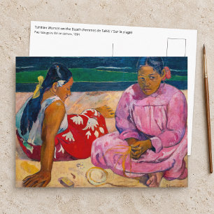 Paul Gauguin - Tahitian Women on the Beach Postcard
