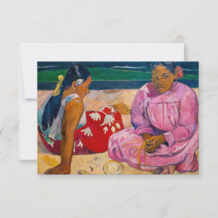 Paul Gauguin - Tahitian Women on the Beach Thank You Card