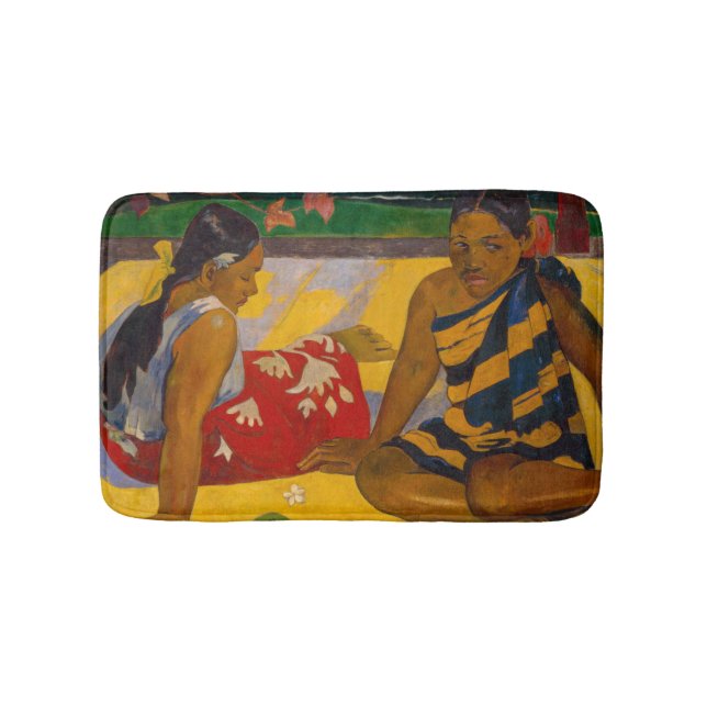 Paul Gauguin - Tahitian Women / Parau Api Bath Mat (Front)