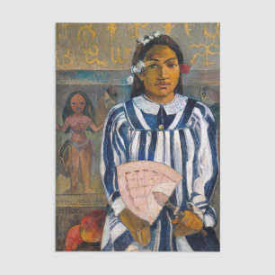 Paul Gauguin - The Ancestors of Tehamana Tissue Paper