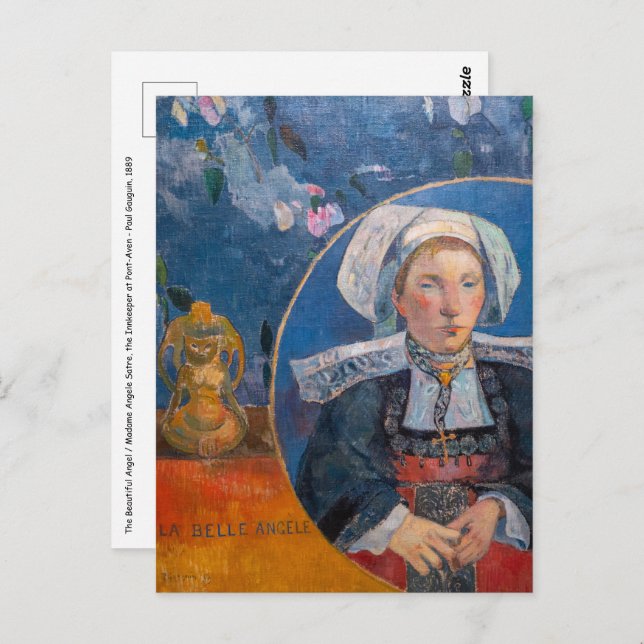 Paul Gauguin - The Beautiful Angel, Pont-aven Postcard (Front/Back)
