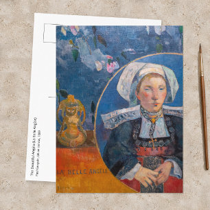 Paul Gauguin - The Beautiful Angel, Pont-aven Postcard