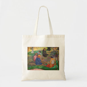 Paul Gauguin - The Conversation / Les Parau Parau Tote Bag