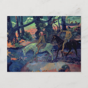 Paul Gauguin   The Escape, The Ford, 1901 Postcard