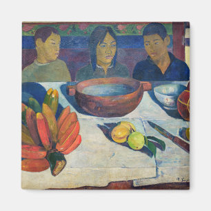Paul Gauguin - The Meal / Bananas Magnet