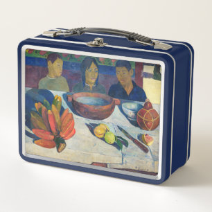 Paul Gauguin - The Meal / Bananas Metal Lunch Box