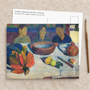 Paul Gauguin - The Meal / Bananas Postcard