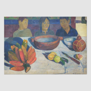 Paul Gauguin - The Meal / Bananas Tissue Paper