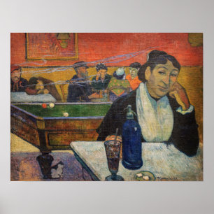 Paul Gauguin - The Night Cafe, Arles Poster