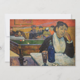 Paul Gauguin - The Night Cafe, Arles Thank You Card