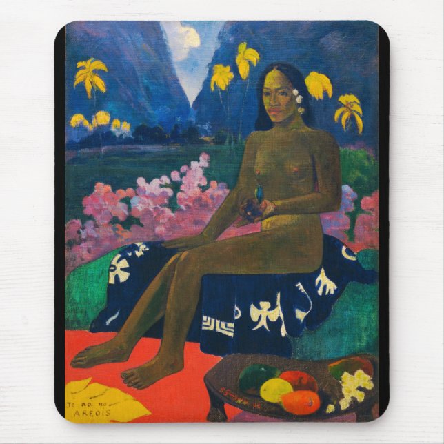 Paul Gauguin, The seed of areoi Mouse Pad (Front)