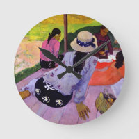 Paul Gauguin | The Siesta, 1891-2 (oil on canvas)