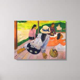 Paul Gauguin - The Siesta Canvas Print
