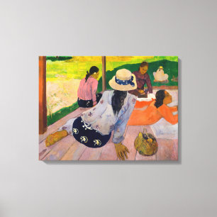 Paul Gauguin - The Siesta Canvas Print