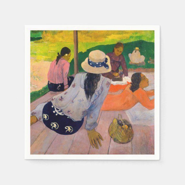 Paul Gauguin - The Siesta Napkin (Front)
