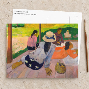 Paul Gauguin - The Siesta Postcard