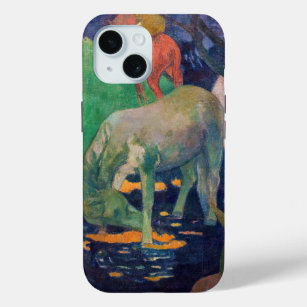 Paul Gauguin - The White Horse iPhone 15 Case