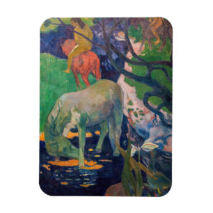 Paul Gauguin - The White Horse Magnet