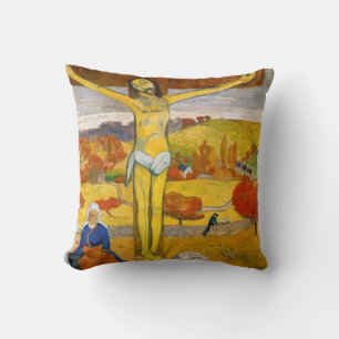 Paul Gauguin - The Yellow Christ Cushion