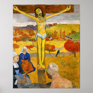 Paul Gauguin - The Yellow Christ Poster