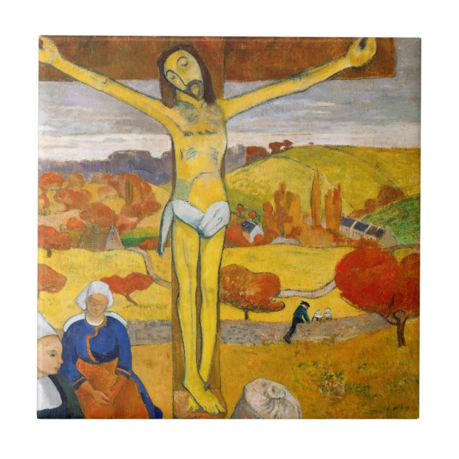 Paul Gauguin - The Yellow Christ Tile (Front)