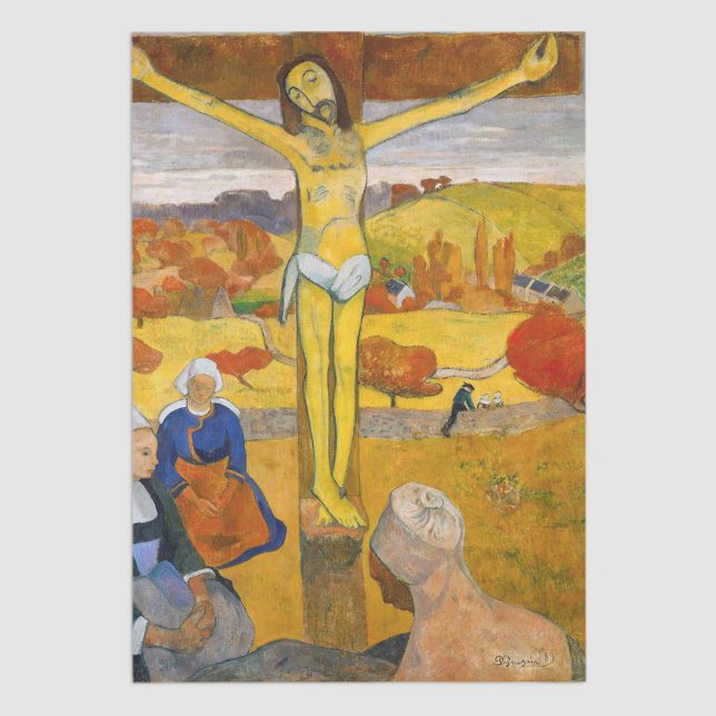 Paul Gauguin - The Yellow Christ Tissue Paper (Creator Uploaded)
