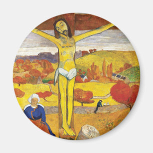 Paul Gauguin The Yellow Christ Vintage Fine Art Magnet