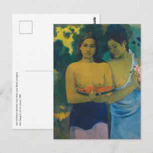 Paul Gauguin - Two Tahitian Women Postcard