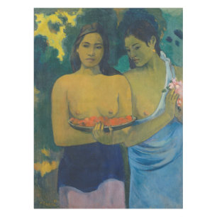 Paul Gauguin - Two Tahitian Women Tablecloth