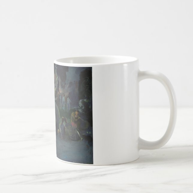 Paul Gauguin - Upa Upa (The Fire Dance) Coffee Mug (Right)