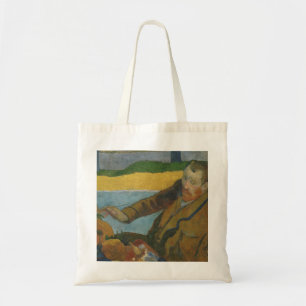 Paul Gauguin Vincent van Gogh painting sunflowers Tote Bag