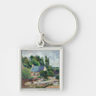 Paul Gauguin   Washerwomen at Pont-Aven, 1886 Key Ring
