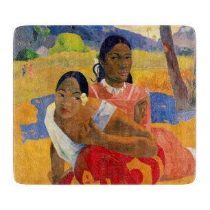 Paul Gauguin - When Will You Marry? Cutting Board