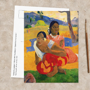 Paul Gauguin - When Will You Marry? Postcard