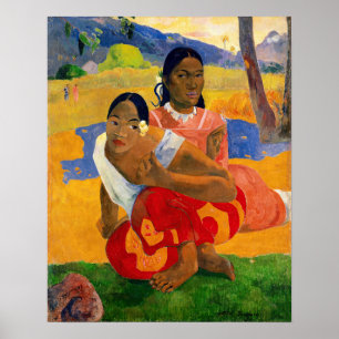 Paul Gauguin - When Will You Marry? Poster