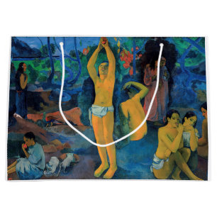 Paul Gauguin - Where Do We Come From? Large Gift Bag