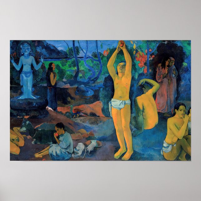 Paul Gauguin - Where Do We Come From? Poster (Front)