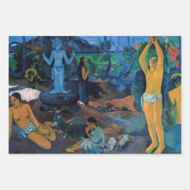 Paul Gauguin - Where Do We Come From? Wrapping Paper Sheet (Front)
