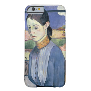 Paul Gauguin   Young Breton Woman, 1889 (oil on ca Barely There iPhone 6 Case