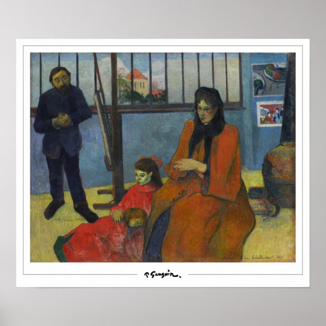 Paul Gauguin Zedign Art Poster #13 (Front)