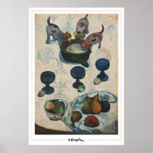 Paul Gauguin Zedign Art Poster #262 (Front)