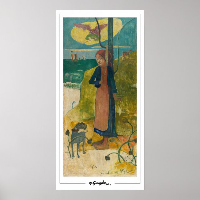 Paul Gauguin Zedign Art Poster #418 (Front)